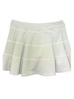 Real Essential Tennis Skort Sz XL Tan Mini Skirt Shorts Casual Sporty Wear